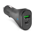 SBS Autoladegerät Typ C- und USB-Quick Charge-Ausgang