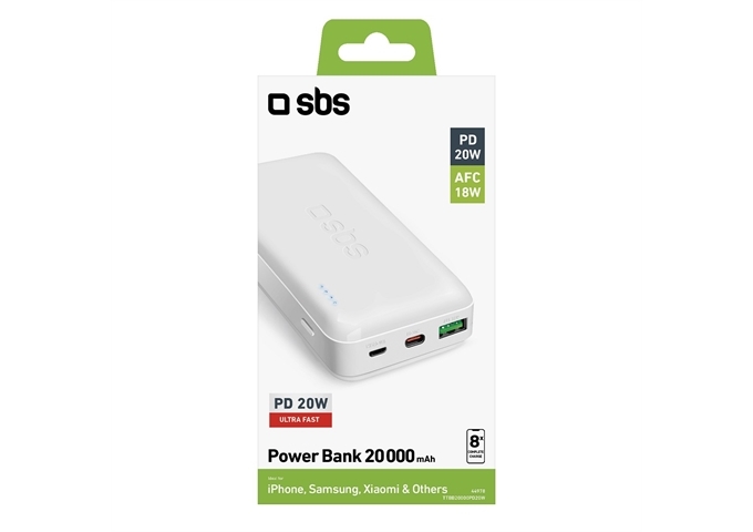 SBS 20.000 mAh Multi-Port Powerbank – mit 20W Power De