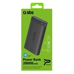 SBS 20.000 mAh Powerbank Typ-C Eingang