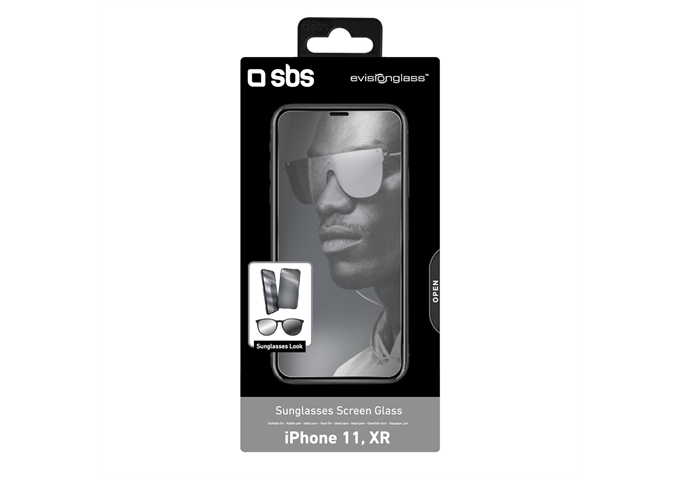 SBS Bildschirmschutzfilm Sunglasses für iPhone 11/XR