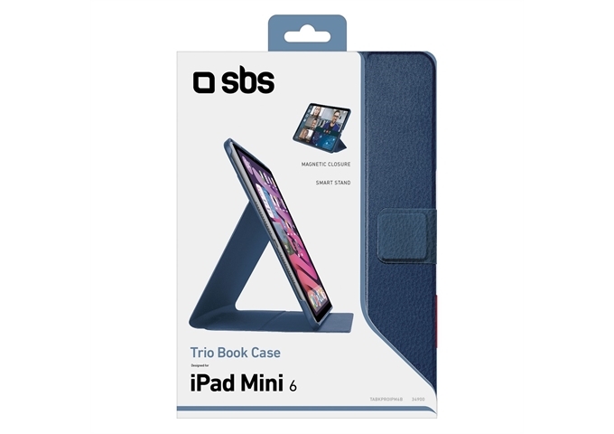 SBS Book Pro-Schutzhülle mit Ständer für iPad Mini 6