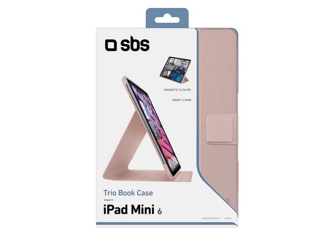 SBS Book Pro-Schutzhülle mit Ständer für iPad Mini 6