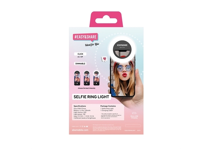 SBS Selfie Ring Light