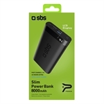 SBS Slim Power Bank 8000 mAh