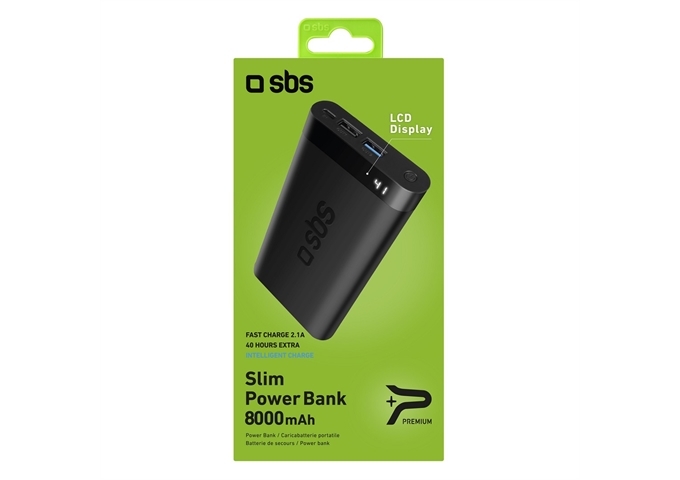 SBS Slim Power Bank 8000 mAh