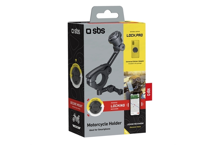 SBS Smartphonehalterung Lock Pro für Motorräder