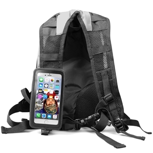 SBS Sportrucksack mit universeller Touchscreen-Hülle f