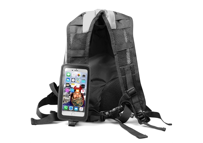 SBS Sportrucksack mit universeller Touchscreen-Hülle f