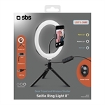 SBS Stativ Selfie Ring Light 20cm