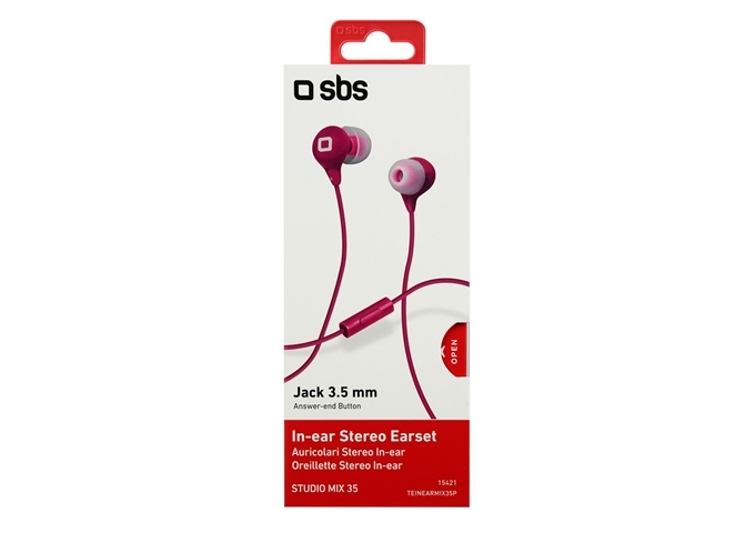 SBS Stereo In-Ear-Kopfhörer Studio Mix 35