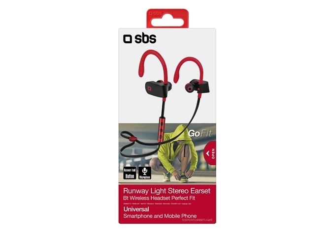 SBS Stereo Wireless In-Ear-Kopfhörer Sport Runway Ligh