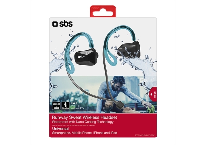 SBS Stereo Wireless Runway Swim In-ear Headsets