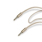 SBS Stereo-Audio-Kabel, 3,5 mm-Klinkenstecker, Gold Co