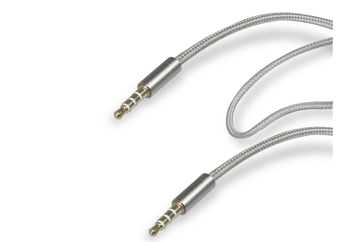 SBS Stereo-Audio-Kabel, 3,5 mm-Klinkenstecker, Gold Co