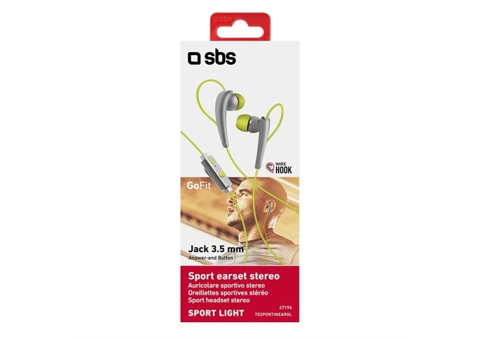 SBS Stereo-Sportkopfhörer In-Ear