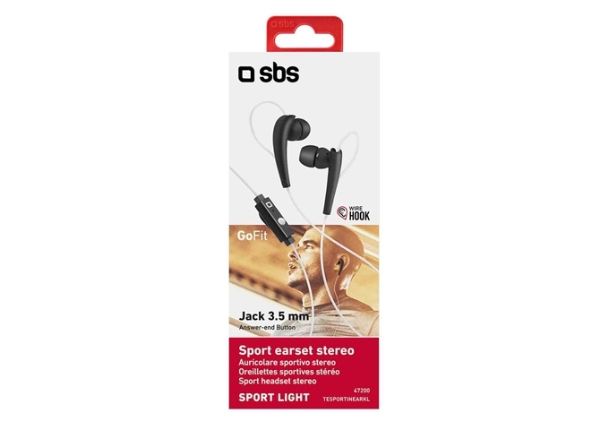 SBS Stereo-Sportkopfhörer In-Ear