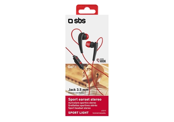 SBS Stereo-Sportkopfhörer In-Ear