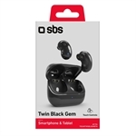 SBS Twin Black Gem – TWS Halb-Ohr-In-Ear-Ohrhörer