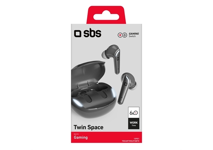 SBS Twin Space – Kabellose TWS-Ohrhörer mit Gaming-Fun