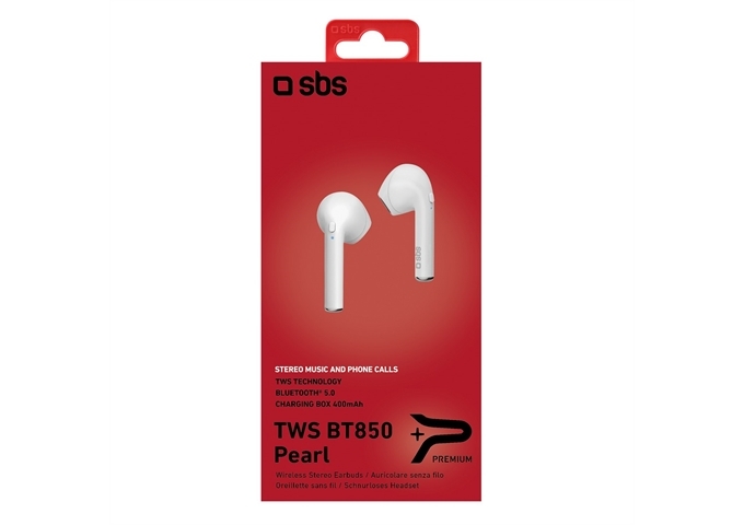 SBS Twin-Earset TWS Pearl