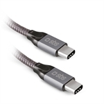 SBS Daten - und Ladekabel USB-C auf USB-C 240 W mit Vi