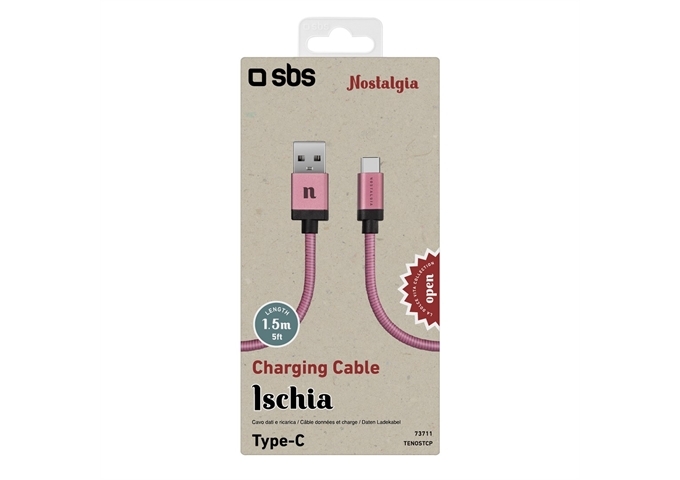 SBS Typ-C-USB 2.0 Ischia Daten-und Aufladekabel