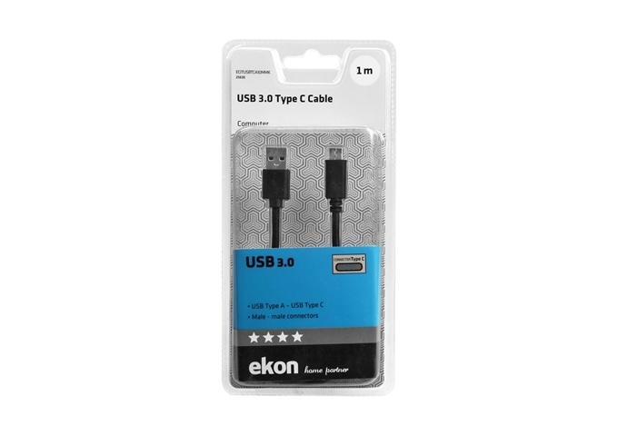 Ekon Type A - Type C USB 3.0 cable