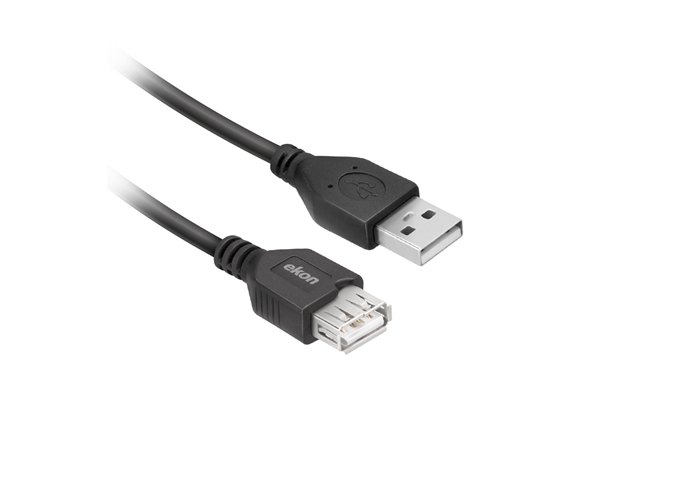 Ekon Type A Male - Female USB 2.0 Extension Cable