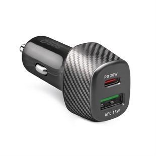 SBS Ultra schnelles Ladegerät fürs Auto, 1 USB-C 20W u