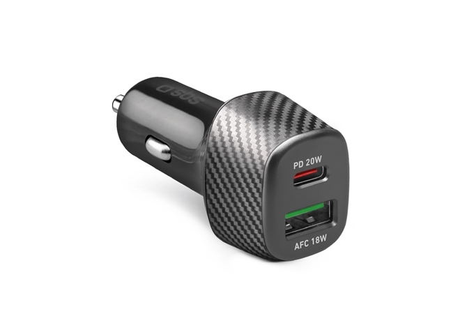 SBS Ultra schnelles Ladegerät fürs Auto, 1 USB-C 20W u