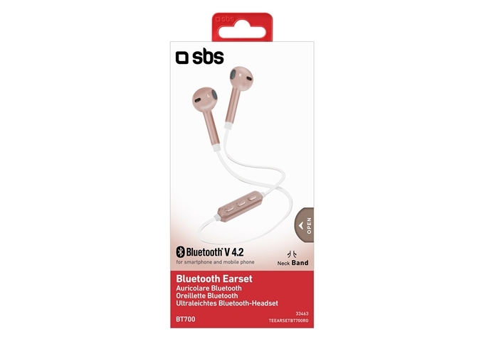 SBS Ultraleichte Wireless Semi-In-Ear-Kopfhörer