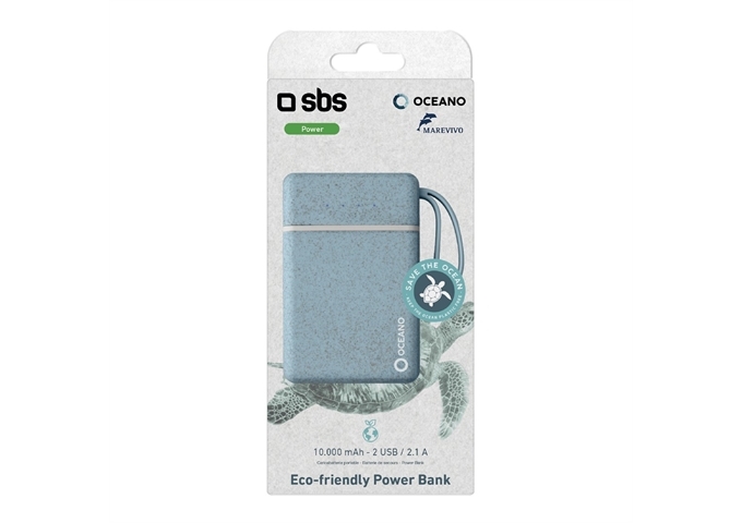 SBS Umweltfreundliche Powerbank 10.000 mAh