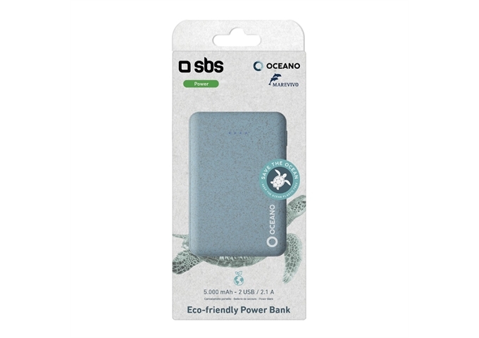 SBS Umweltfreundliche Powerbank 5000 mAh