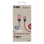 SBS Daten- und Aufladekabel Lightning-USB 2.0 Capri