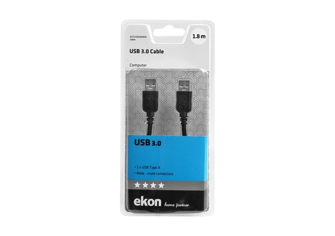 Ekon USB 3.0 Kabel Typ A Stecker