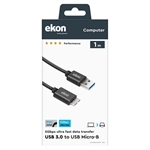 Ekon USB 3.0 Typ A Stecker - Micro USB Typ B Stecker Ka