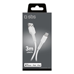 SBS Daten- und Ladekabel USB - Lightning