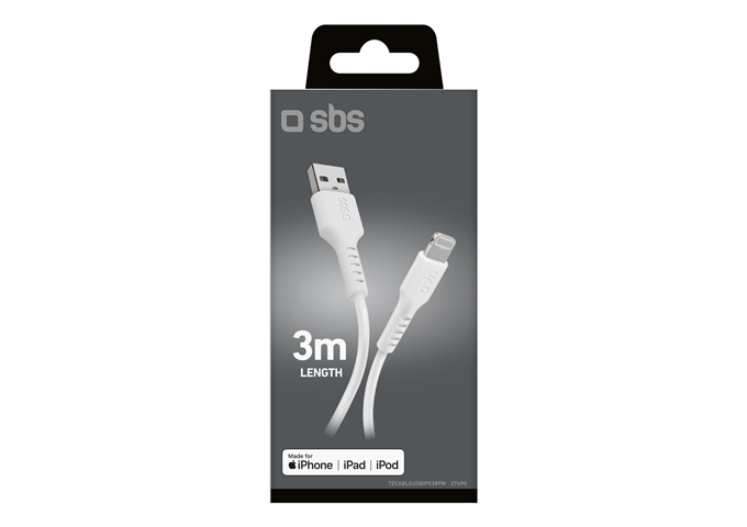 SBS Daten- und Ladekabel USB - Lightning