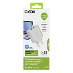 SBS USB Reiseladegerät - Typ C PD 30W