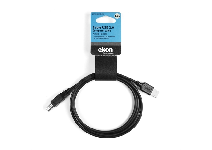 Ekon USB Typ A - USB Typ B Kabel