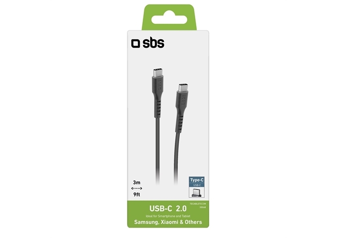 SBS USB-C auf USB-C-Daten- und Ladekabel