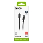 SBS USB-C auf USB-C-Daten- und Power Delivery 25W-Lade