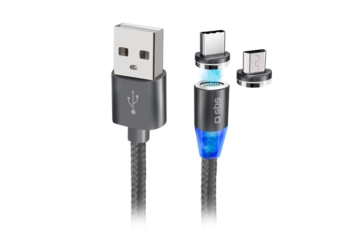 SBS USB-C-/Micro-USB-Kabel