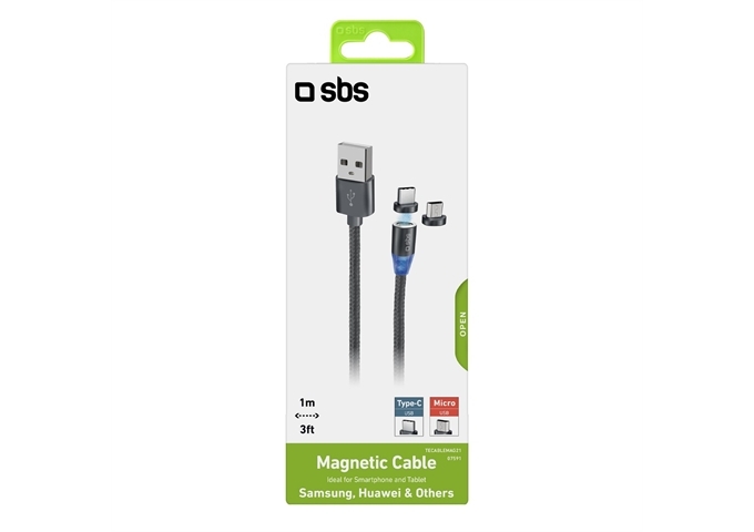 SBS USB-C-/Micro-USB-Kabel