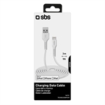 SBS USB-kabel 2.0 - Apple Lightning