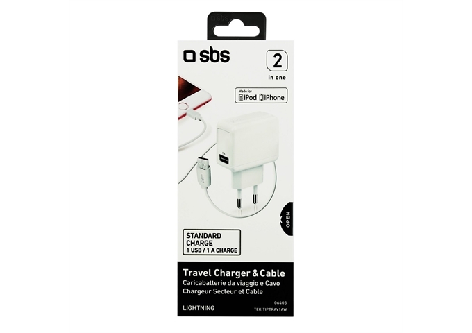 SBS USB-Ladekit mit Lightning-Kabel