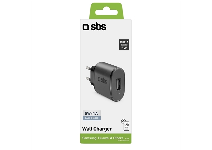 SBS USB-Reiseladegerät mit 1000 mA