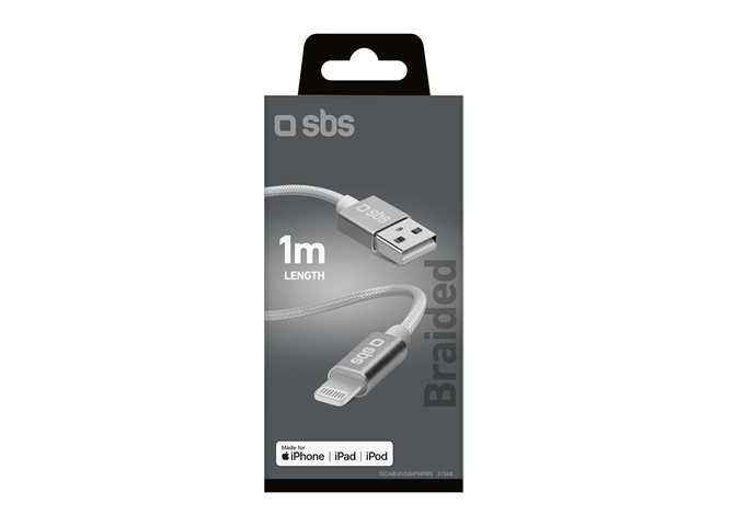 SBS Daten- und Ladekabel USB - Lightning. Made For App