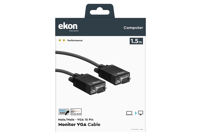 Ekon VGA-Monitor-Kabel