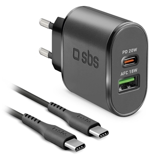 SBS Wall Charger Kit 20W